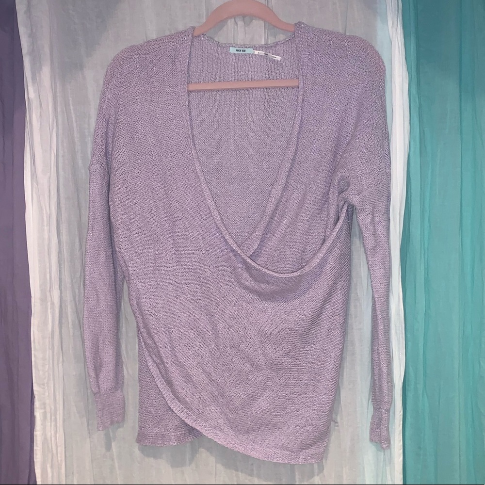 Purple Knit Shirt